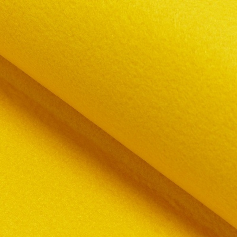 Feutre textile 3mm jaune (sw)