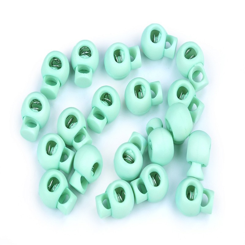 Cord stopper small round 15mm mint
