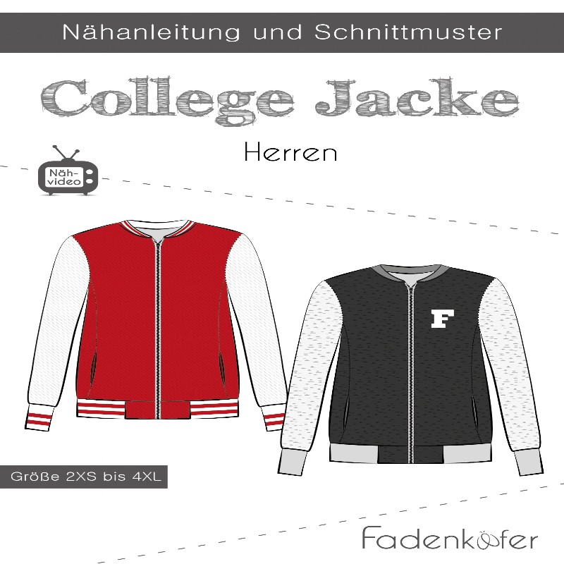 Thread Beetle - Veste universitaire pour homme
