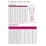 Fadenkäfer - College Jacke Kinder