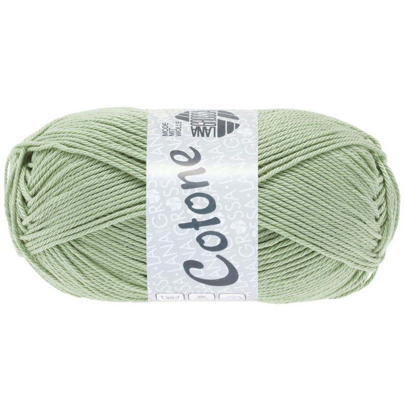 Lana Grossa - Coton gris vert (97)