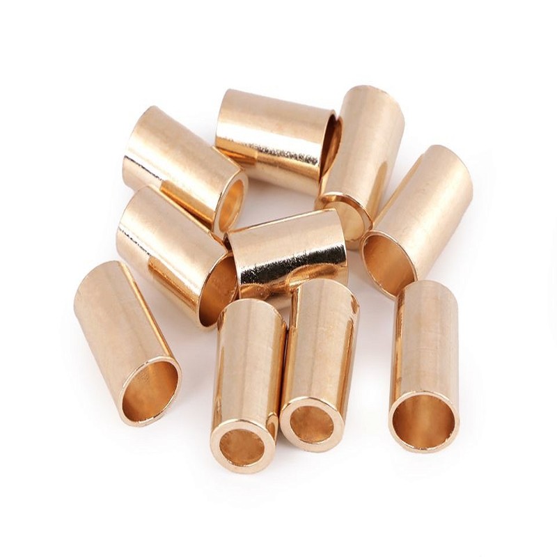 Cord end - metal gold 5.5mm