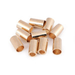 Cord end - metal gold 5.5mm