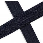 Ruban de bordure élastique Jacquard marine (qt)