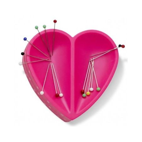 Prym Love Magnet-Nadelkissen Herz pink