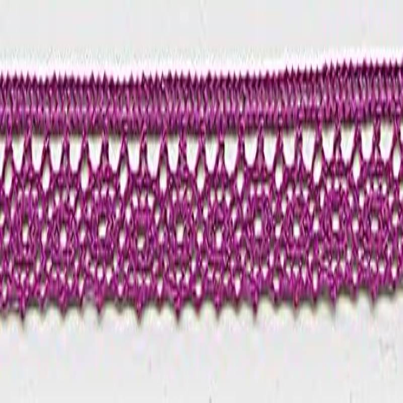 Bobbin lace fine 13mm fuchsia (w)