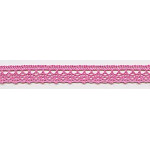 Bobbin lace fine 13mm pink (w)