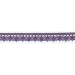 Bobbin lace fine 13mm violet (w)