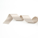 satin ribbon 25mm beige 611