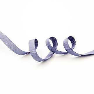 Ripsband - 10mm, gray 704
