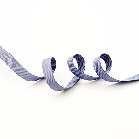 Ripsband - 10 mm, gris 704