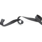 Grosgrain ribbon - 10mm, anthracite 720