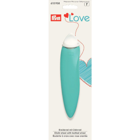 Prym Love Chalk Wheel Pen ergonomic