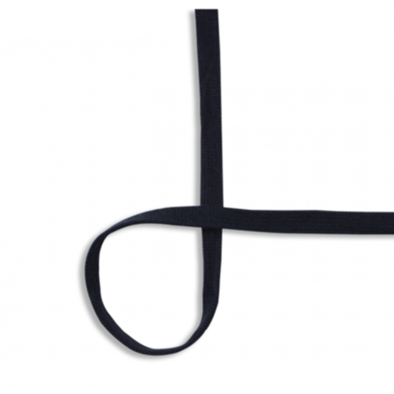 Flat Cotton 15mm navy (qt)