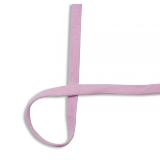 Flat cotton cord 15mm pink (qt)