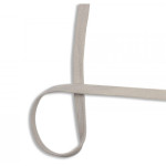 Flat Cotton 15mm stone grey (qt)