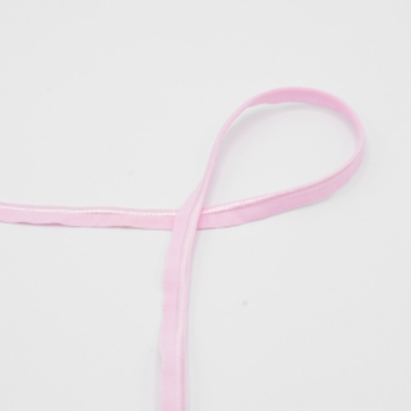 Elastic piping - pink (qt)