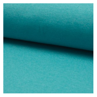 Poignets lisses aqua melange (qt)