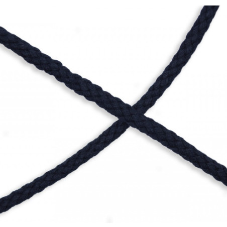 Cotton cord 6mm navy (qt)