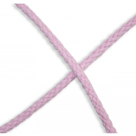 Cotton cord 6mm pink (qt)