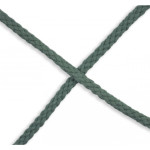 Cordon coton tissé 6 mm menthe fumée (qt210)