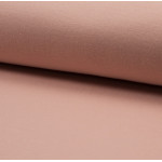 Bords côtes lisse rose saumon (qt)