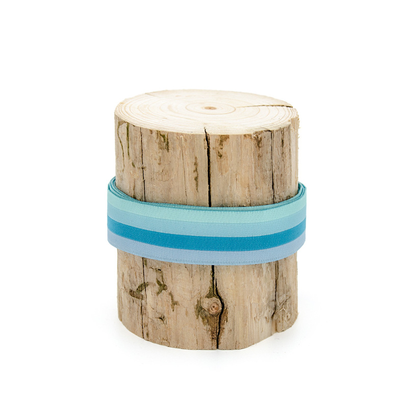 Web ribbon - Urmelis Stoffwelt - Ocean Stripe