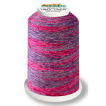 Madeira bulking yarn multicolor pink / purple 9513