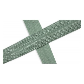 Elastic edging tape jacquard mint green (qt)