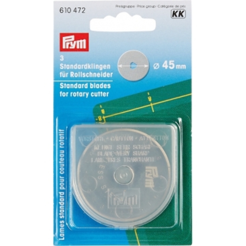 Prym replacement blades for rotary cutter 45mm Prym replacement blades for rotary cutter 45mm