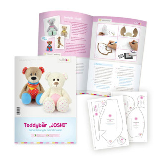 Kullaloo - Patron de couture ours en peluche « Joshi »
