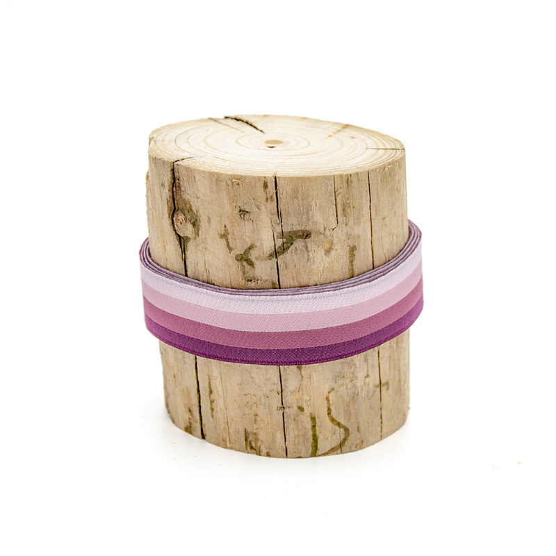 Web ribbon - Urmelis Stoffwelt - Berry Stripe