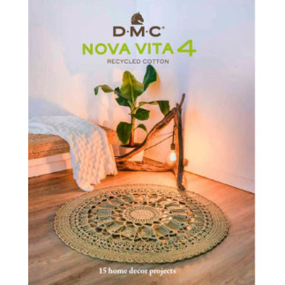 Makramée - Nova Vita Anleitungsbuch Nr. 4 - 15 Home Decor Projek