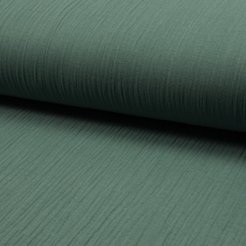 double gauze - Bambino Uni dusty green (021)