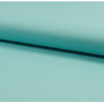 Reste - coton tissé biologique - uni aqua 60 cm