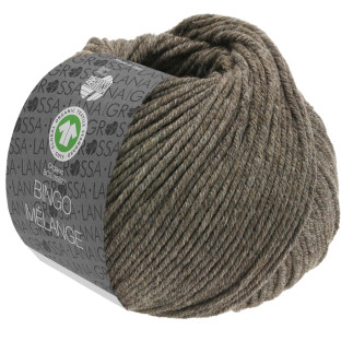 Lana Grossa - Bingo mélange GOTS gris-marron (324)