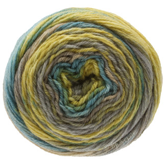 Lana Grossa - Meilenweit 100 Sorbetto vert clair / gris (6264)