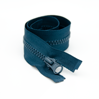 Jacket zipper - blue petrol (D103)