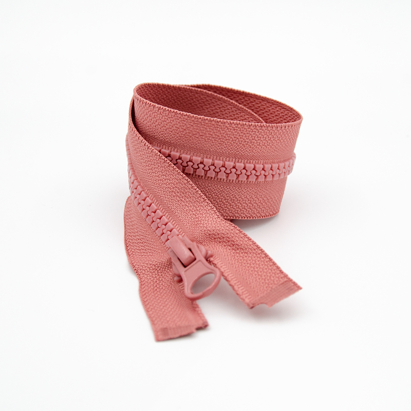Fermeture éclair pour veste - vieux rose (D213)