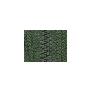 Fermeture éclair pour veste - vert foncé (D190)