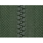 Jacket zipper - dark green (D190)