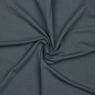 Organic French Terry - plain anthracite (v)