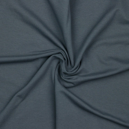 Organic French Terry - plain anthracite (v)