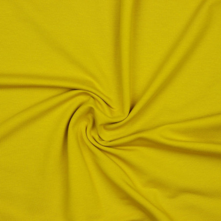 Organic French Terry - uni mustard (v)