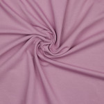 Organic french terry - plain lavender (v)