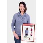 Pattydoo - Shawl collar sweater Yvette