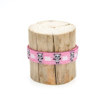 Woven Ribbon - Panda pink