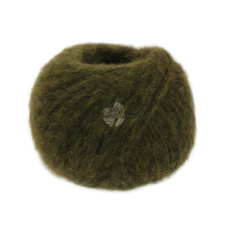 Leftover - Lana Grossa - Alpaca Moda olive (14)