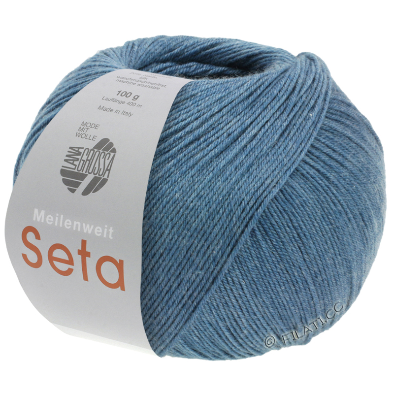 Lana Grossa - Meilenweit 100 Seta petrol blue (8)