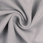 Waffeljersey Clarissa hellgrau (183) Waffeljersey Clarissa hellgrau (183)